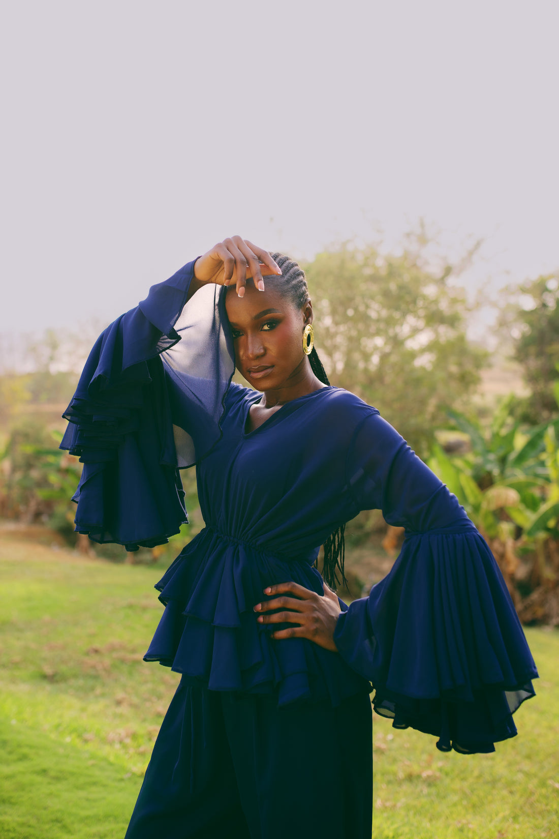THE AMINA BLOUSE