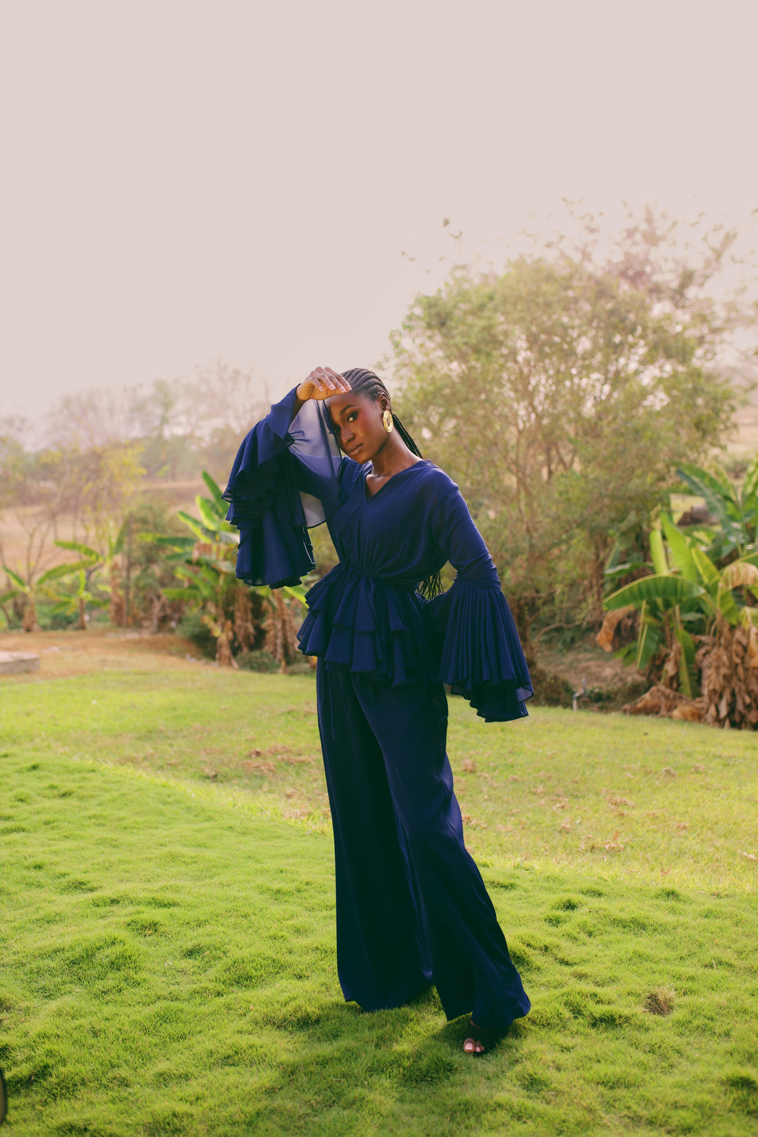 THE AMINA BLOUSE