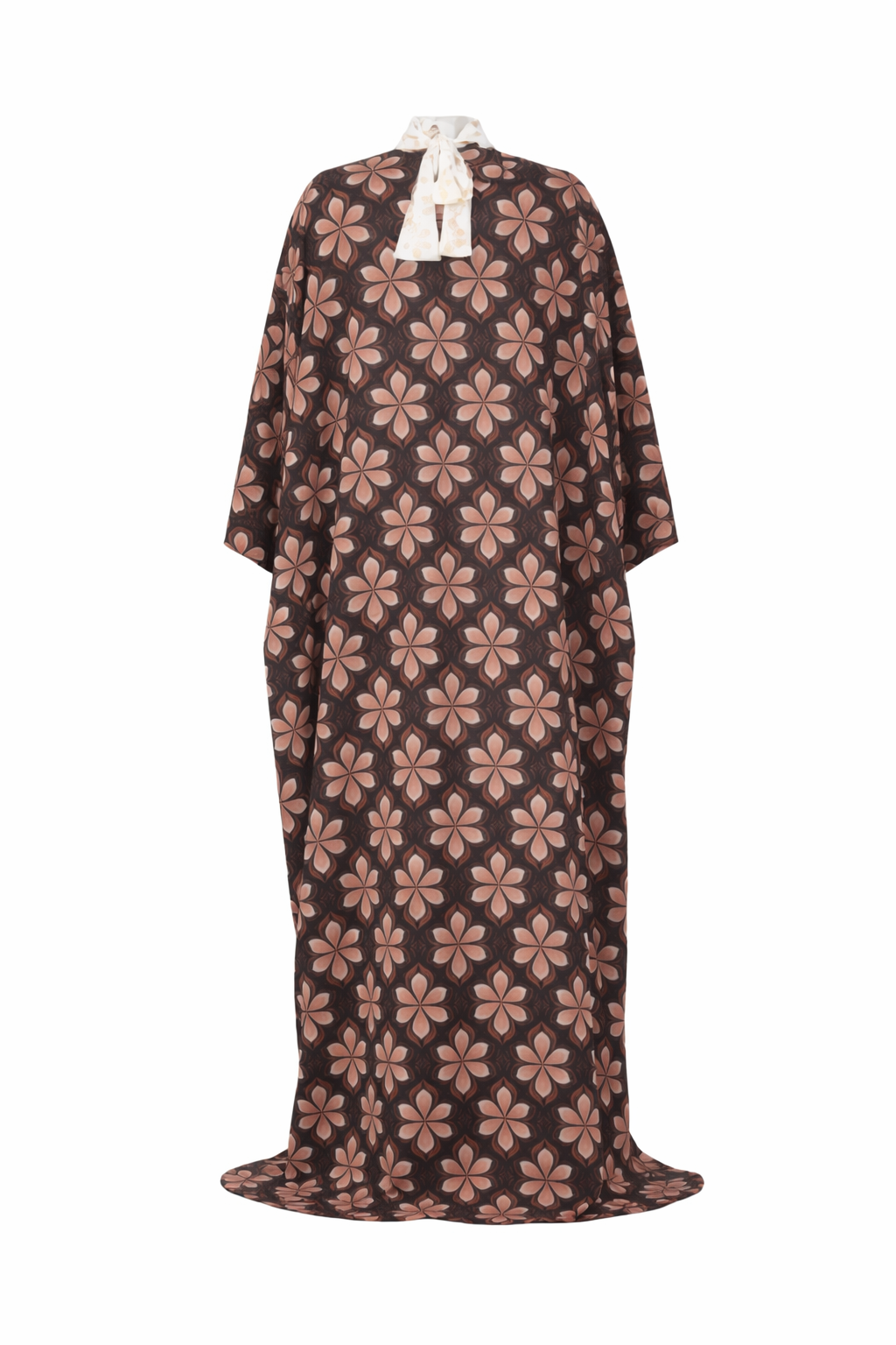 ZARIA SILK ENSEMBLE IN CUSTOM SAHEL REVERIE PRINT