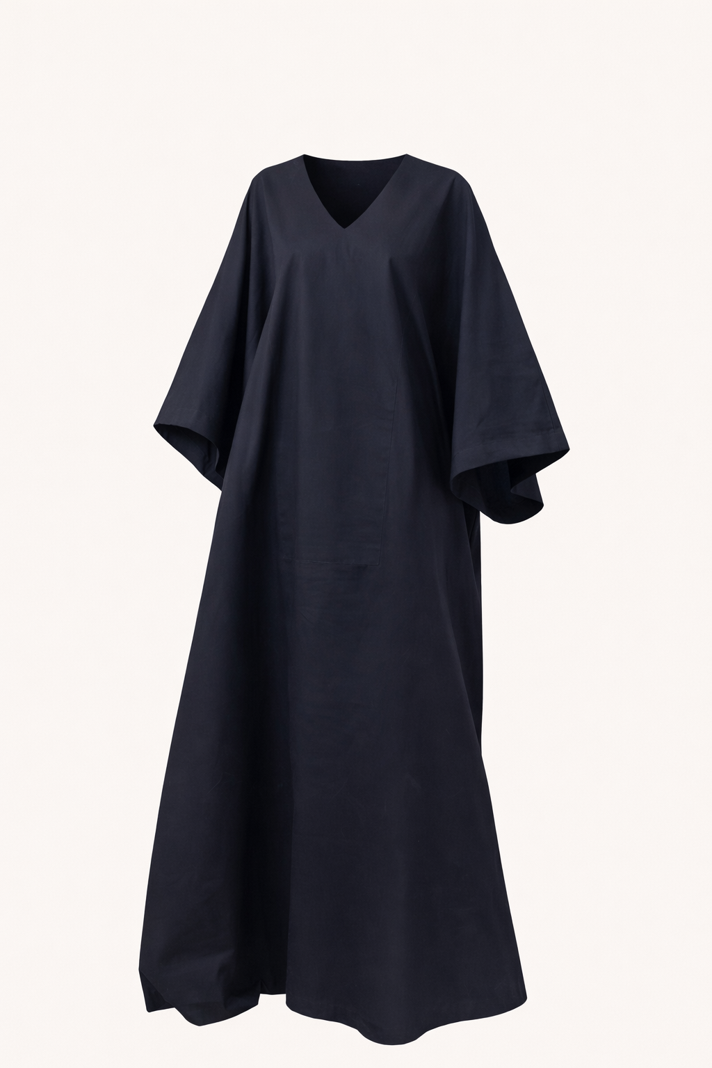 GOLDEN HOUR RELAXED LINEN KAFTAN  - MIDNIGHT BLUE