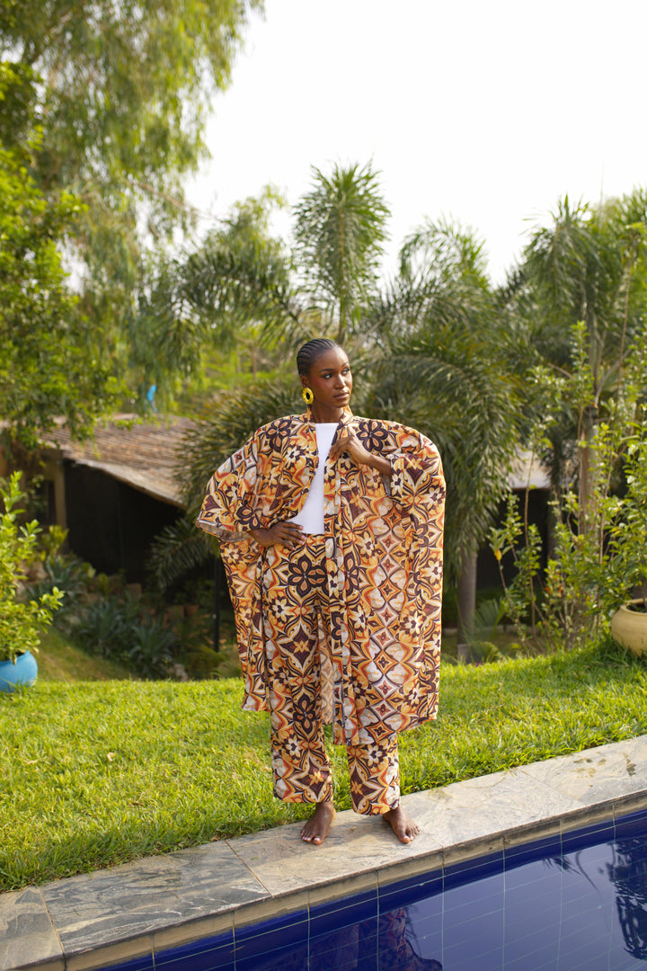 ALEENA LINEN PANT SET