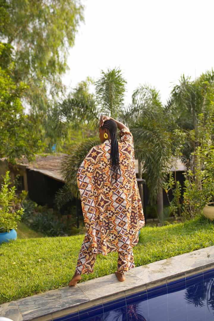 ALEENA LINEN PANT SET