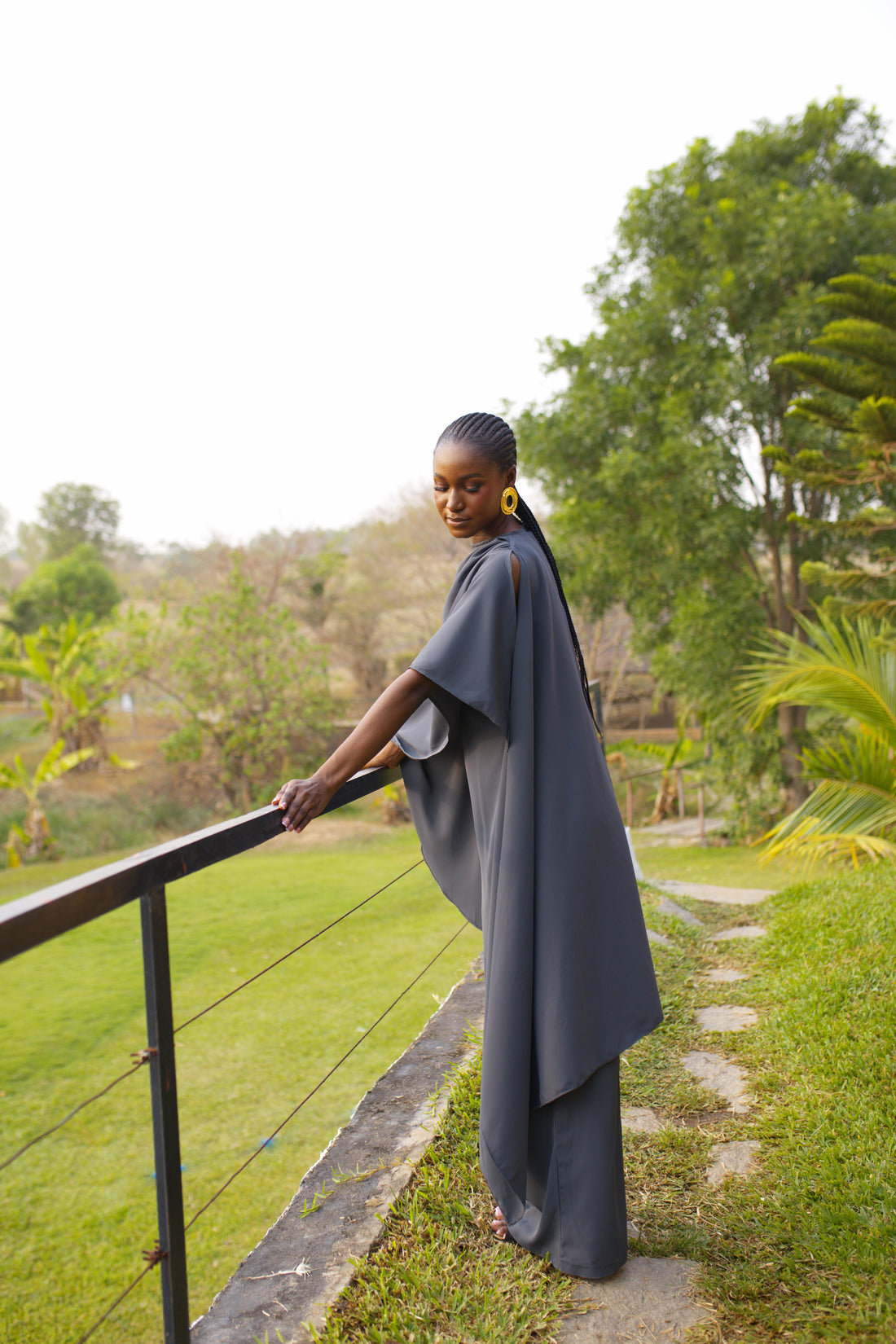 THE LAYALI DRAPE DRESS