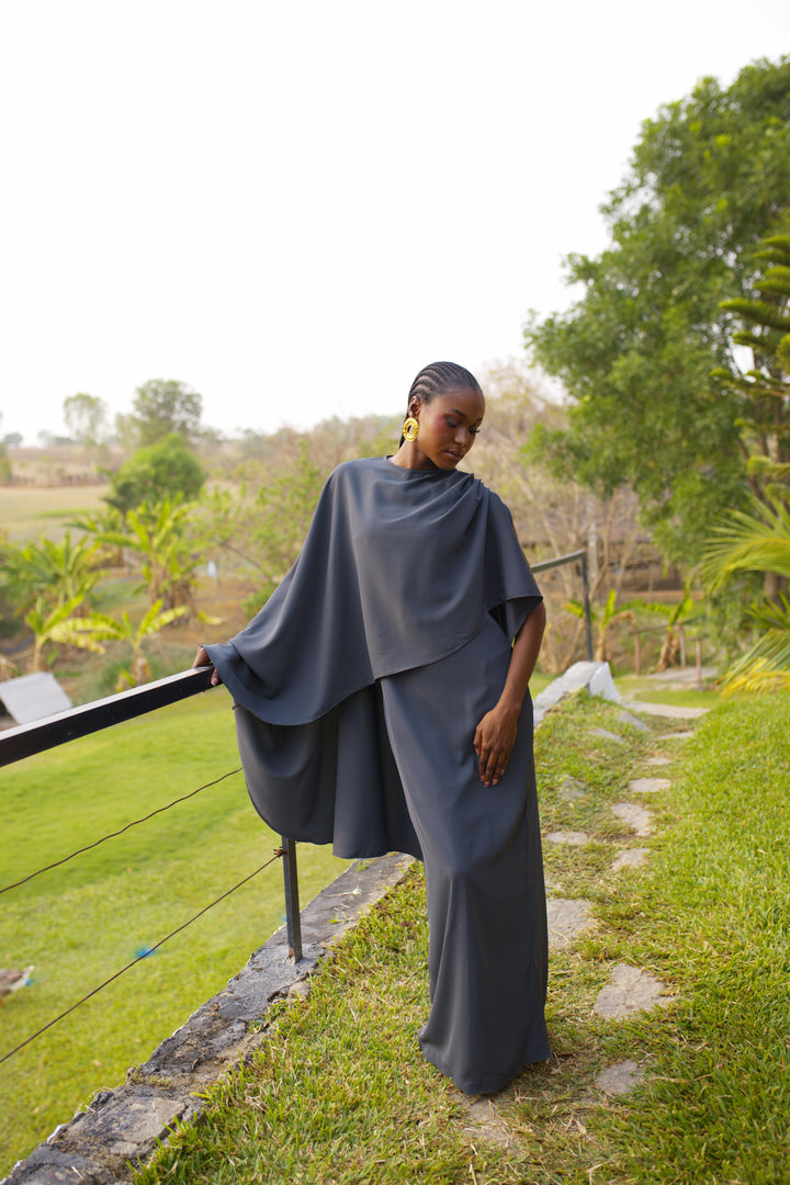 THE LAYALI DRAPE DRESS