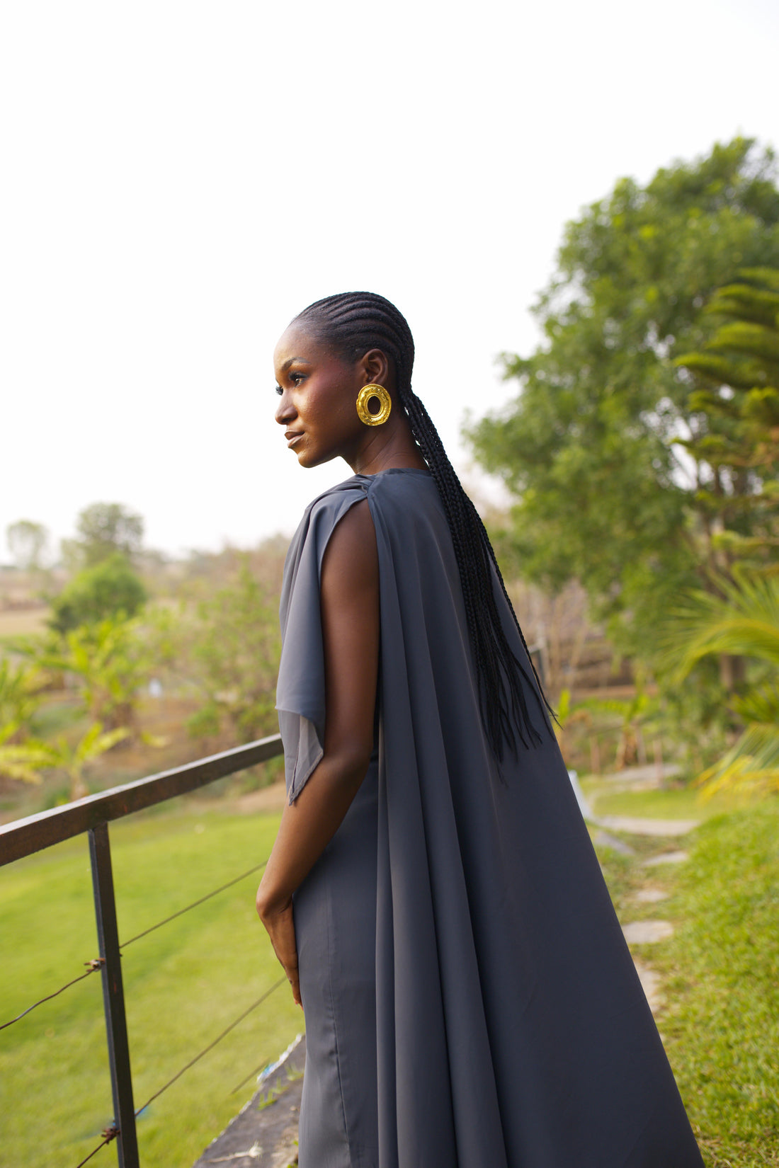 THE LAYALI DRAPE DRESS