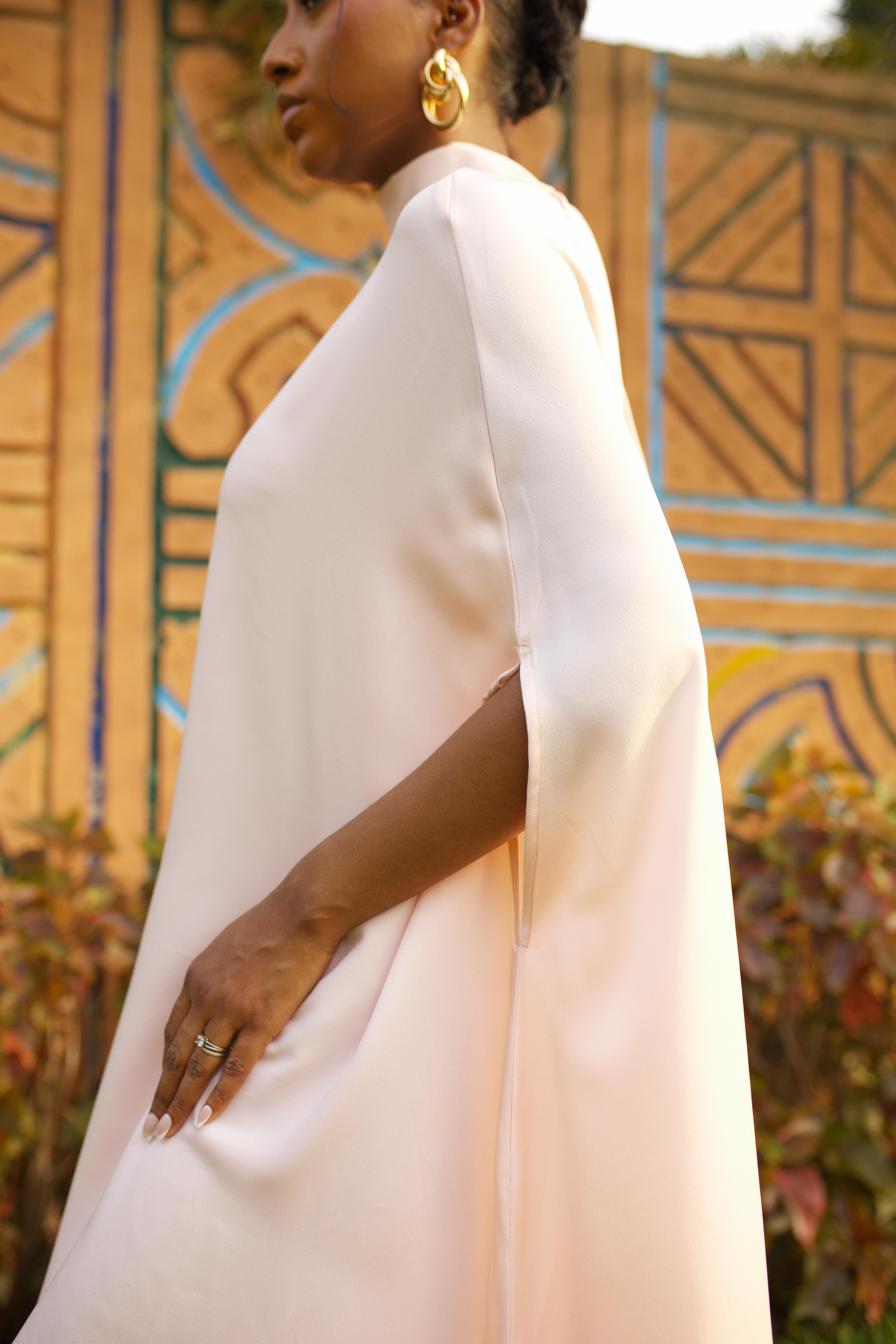 THE KAMILAH CAPE DRESS