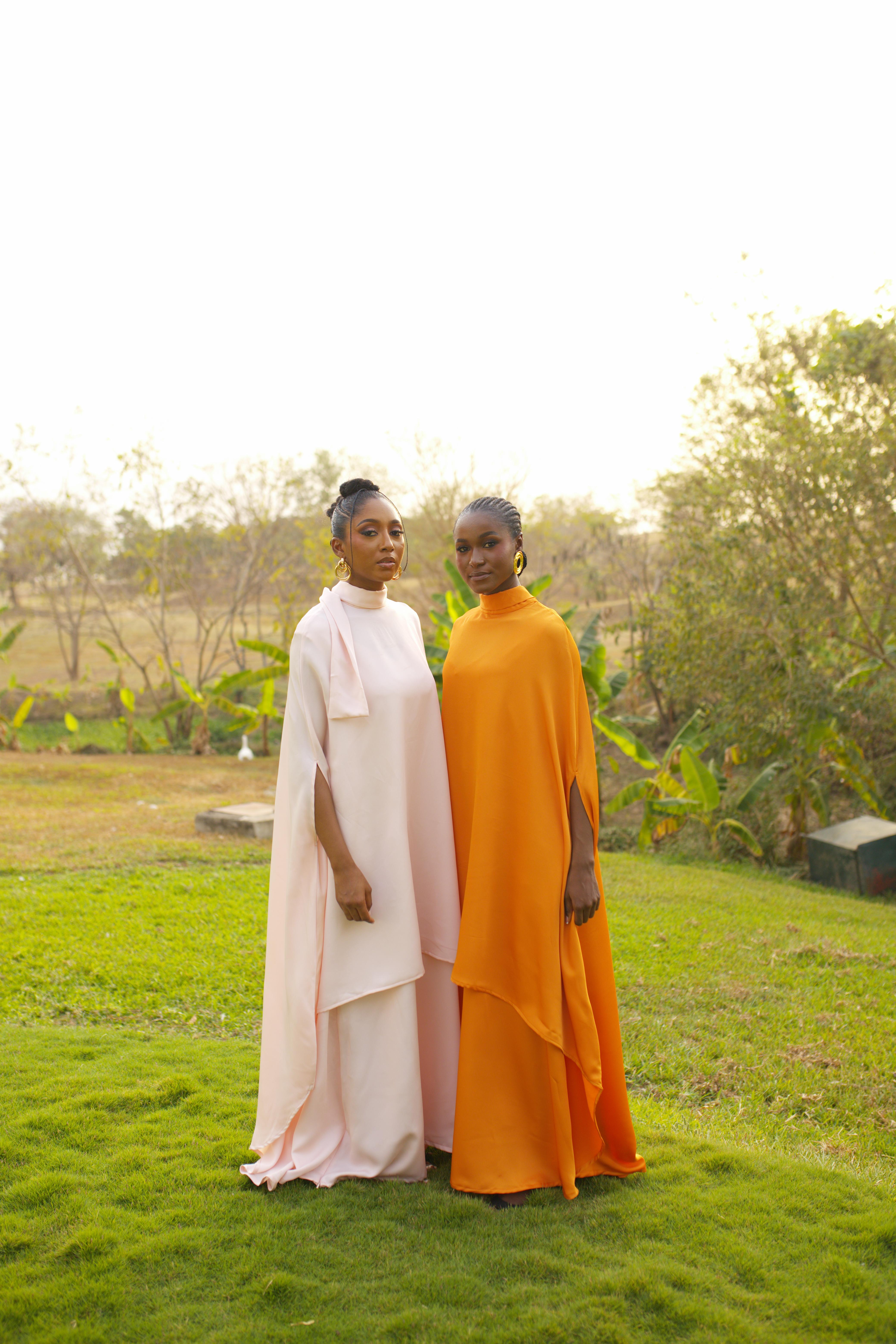 THE KAMILAH CAPE DRESS