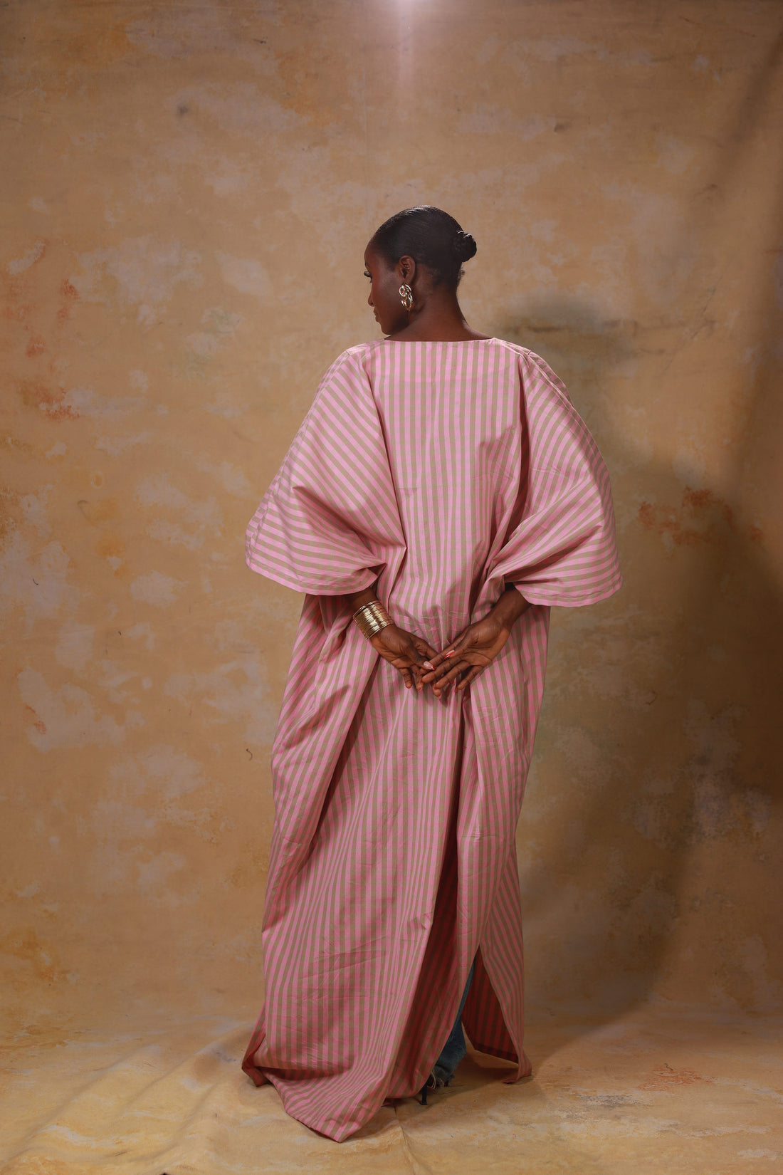 GOLDEN HOUR RELAXED LINEN KAFTAN