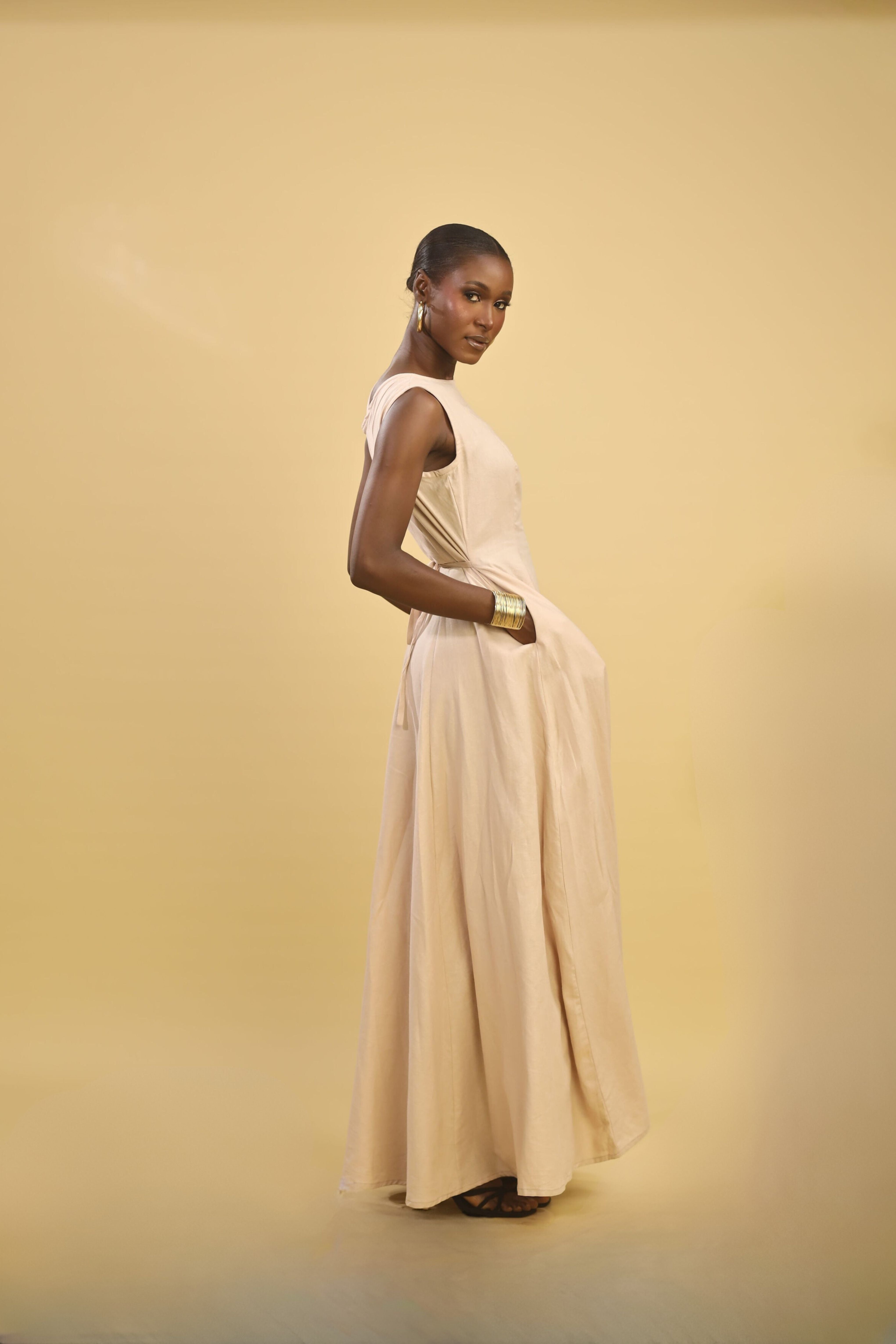 THE SADE LINEN DRESS