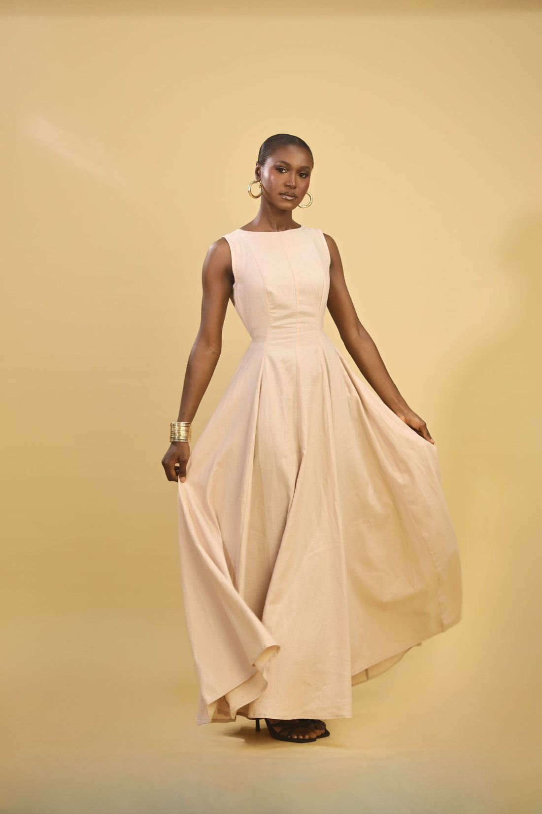 THE SADE LINEN DRESS